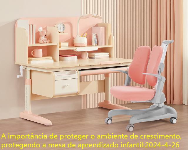 A importância de proteger o ambiente de crescimento, protegendo a mesa de aprendizado infantil