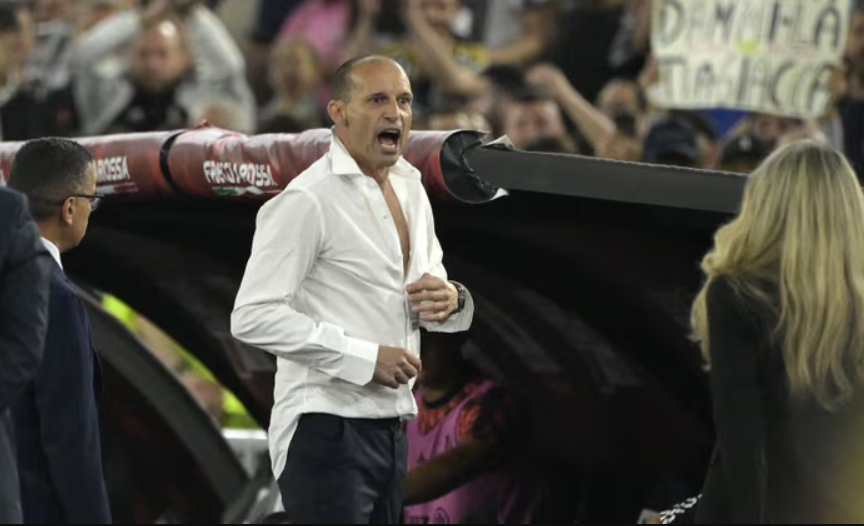 „Juventus“ atleido Massimiliano Allegri dėl jo elgesio Coppa Italia finale